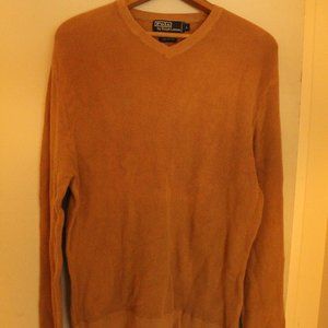 Polo by Ralph Lauren Tan Sweater Large